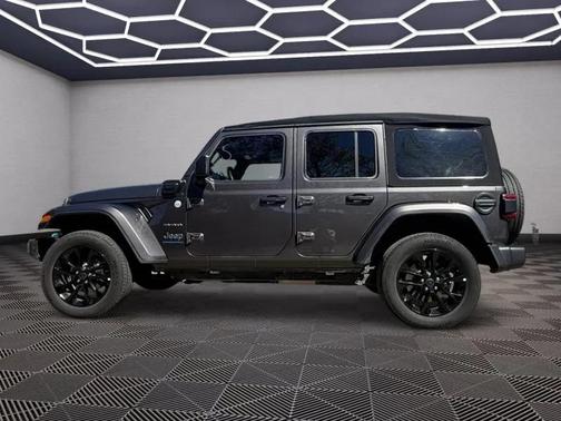 Gray 2024 Jeep Wrangler 4xe Sahara