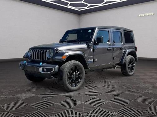 Gray 2024 Jeep Wrangler 4xe Sahara