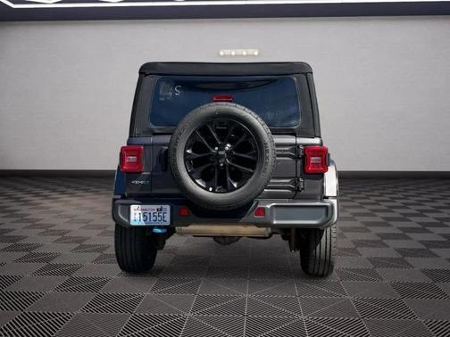 Gray 2024 Jeep Wrangler 4xe Sahara