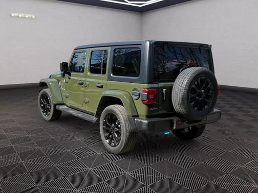 Sarge Green Clearcoat 2022 Jeep Wrangler Unlimited 4xe Sahara