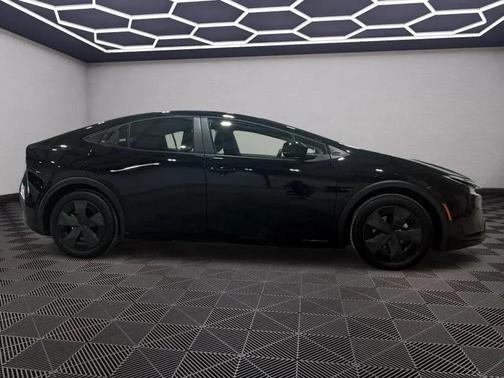 Midnight Black Metallic 2025 Toyota Prius LE