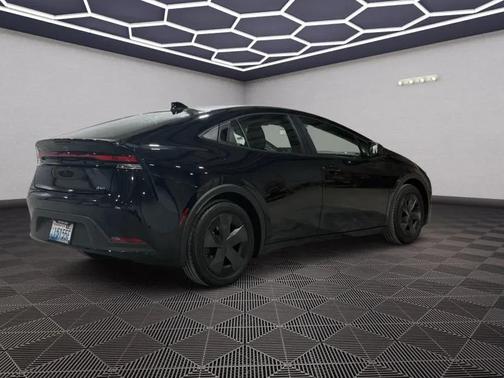 Midnight Black Metallic 2025 Toyota Prius LE