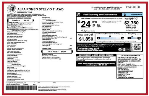 2022 Alfa Romeo Stelvio Ti