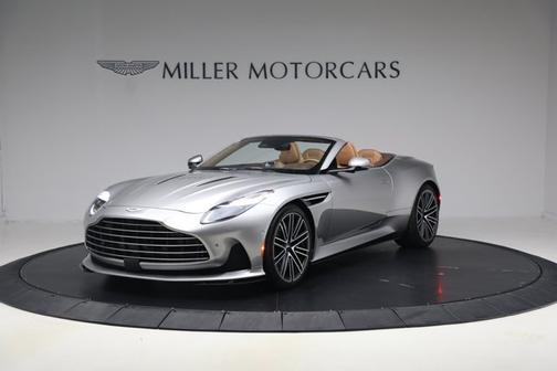 Silver 2024 Aston Martin DB12 Volante