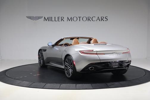 Silver 2024 Aston Martin DB12 Volante