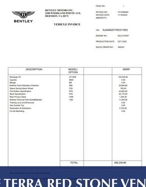 2022 Bentley Bentayga V8