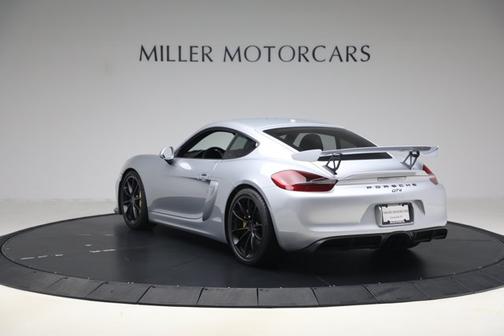 Rhodium Silver Metallic 2016 Porsche Cayman Cayman GT4
