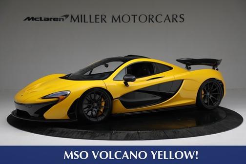 Volcano Yellow 2015 McLaren P1 Coupe