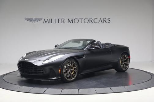 Q Satin Onyx Black 2024 Aston Martin DB12 Volante