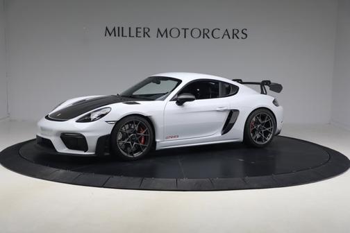 Carrara White Metallic 2023 Porsche 718 Cayman GT4 RS