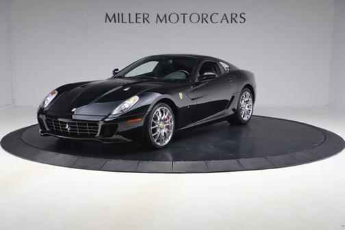Black 2009 Ferrari 599 GTB Fiorano Base