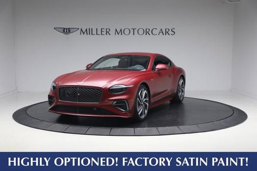 Candy Red Satin 2025 Bentley Continental GT Speed