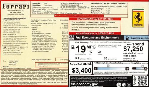 2024 Ferrari Roma Coupe