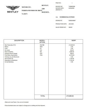2020 Bentley Flying Spur W12