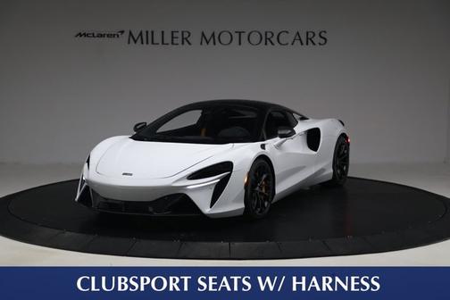 Silica White 2023 McLaren Artura Coupe