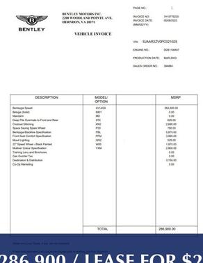 2023 Bentley Bentayga Speed