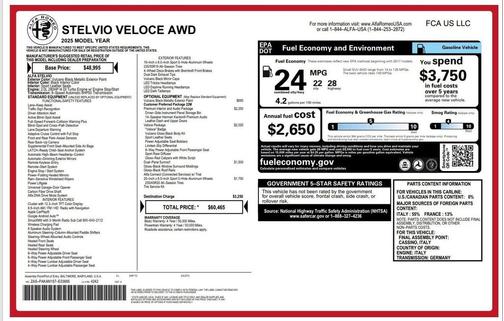 2025 Alfa Romeo Stelvio Sprint AWD