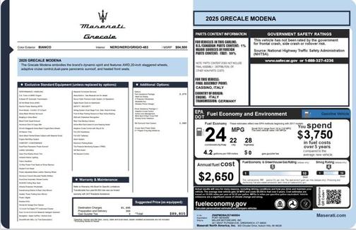 2025 Maserati Grecale Modena