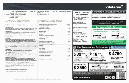 2023 McLaren Artura Performance