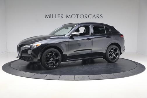 Vulcano Black Metallic 2023 Alfa Romeo Stelvio Estrema AWD