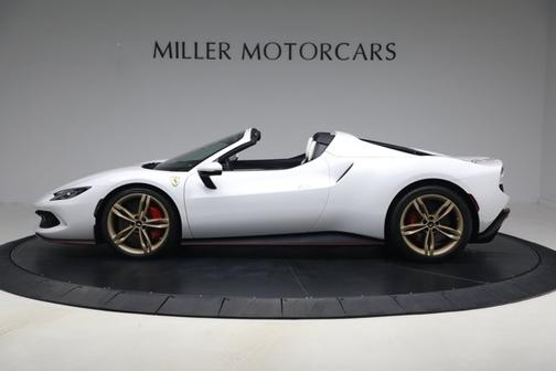 Bianco Cervino 2025 Ferrari 296 GTS Convertible