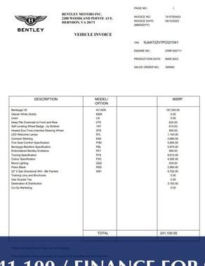 2023 Bentley Bentayga V8