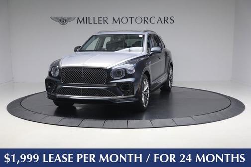 Extreme Silver over Light Onyx 2021 Bentley Bentayga Speed