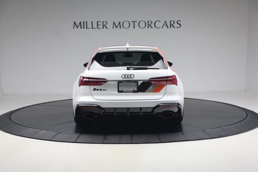 Arkona White/Black 2025 Audi RS 6 Avant 4.0T