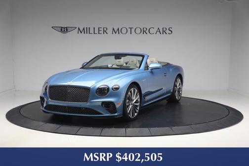 Light Windsor Blue 2024 Bentley Continental GT Speed