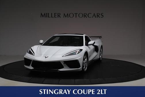 Arctic White 2021 Chevrolet Corvette Stingray w/2LT