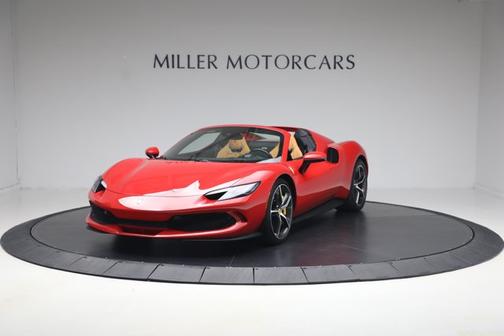 Rosso Corsa 2025 Ferrari 296 GTS Convertible