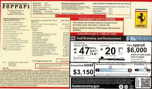 2024 Ferrari 296 GTS Convertible