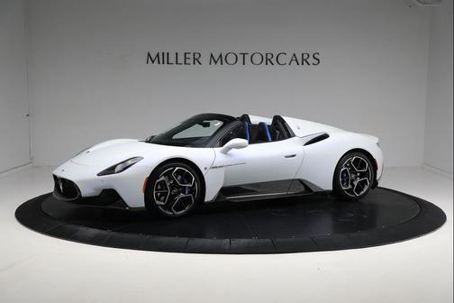 Bianco Audace Metallic 2023 Maserati MC20 Cielo