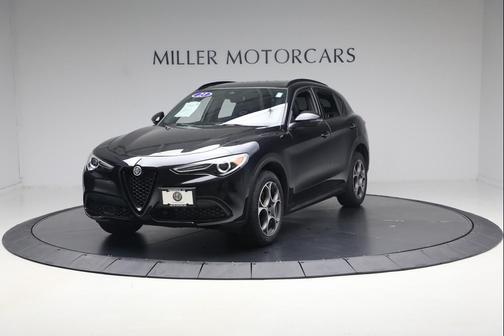 Vulcano Black Metallic 2023 Alfa Romeo Stelvio Sprint AWD