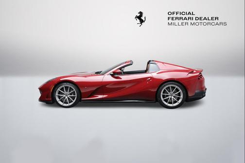 Rosso Mugello 2022 Ferrari 812 GTS Convertible