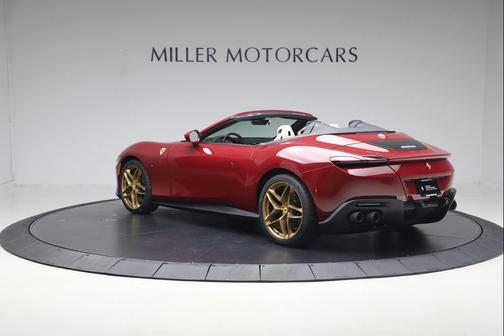 Rosso Mugello 2025 Ferrari Roma Spider Convertible
