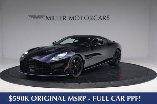 Ultramarine Black 2025 Aston Martin Vanquish Coupe