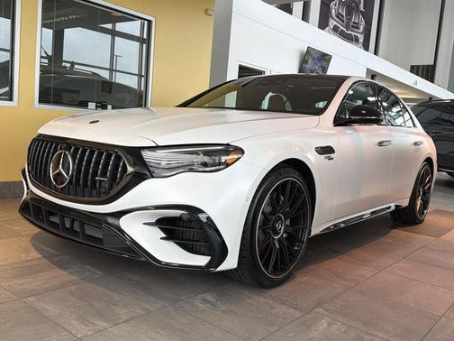 Moonlight White 2026 Mercedes-Benz AMG E 53 Base