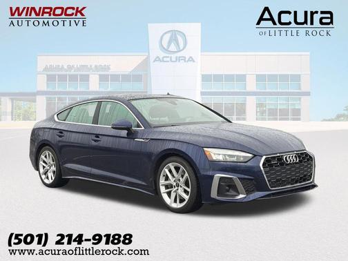 Navarra Blue Metallic 2024 Audi A5 Sportback 45 S line quattro Premium