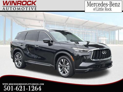 Diamond Black 2024 INFINITI QX60 Luxe