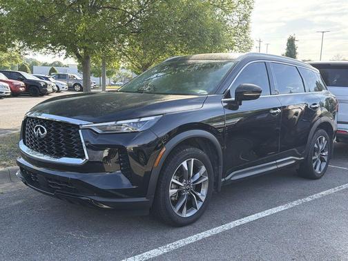 Diamond Black 2024 INFINITI QX60 Luxe