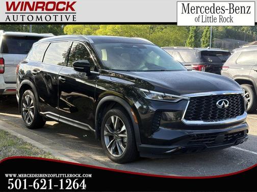 Diamond Black 2024 INFINITI QX60 Luxe