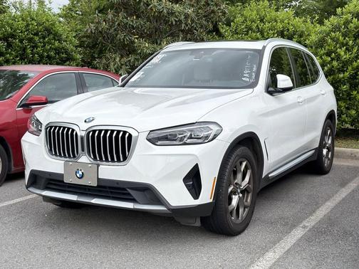 Alpine White 2022 BMW X3 sDrive30i