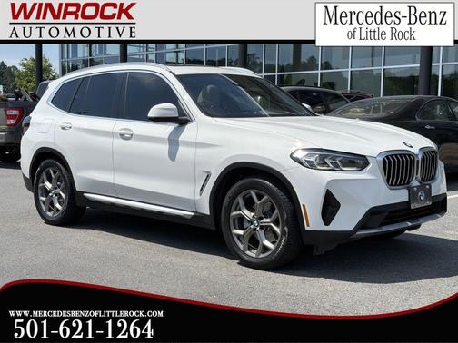 Alpine White 2022 BMW X3 sDrive30i
