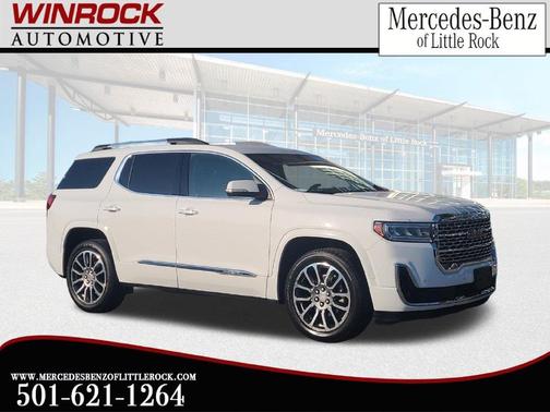 Summit White 2023 GMC Acadia Denali