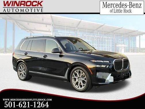 Black Sapphire Metallic 2025 BMW X7 xDrive40i