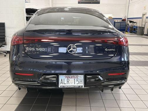 Nautical Blue Metallic 2023 Mercedes-Benz EQS 580 Base 4MATIC