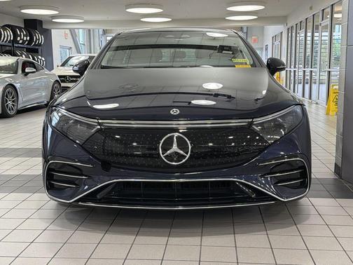 Nautical Blue Metallic 2023 Mercedes-Benz EQS 580 Base 4MATIC