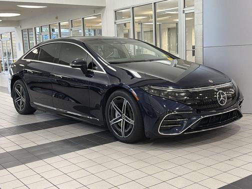 Nautical Blue Metallic 2023 Mercedes-Benz EQS 580 Base 4MATIC