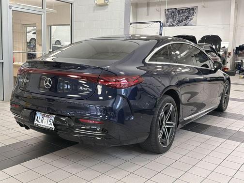 Nautical Blue Metallic 2023 Mercedes-Benz EQS 580 Base 4MATIC